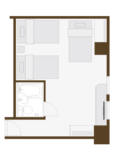 トリプルルーム